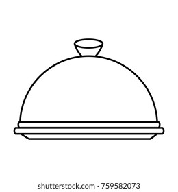tray server isolated icon