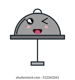 tray server kawaii style