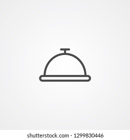 Tray vector icon sign symbol
