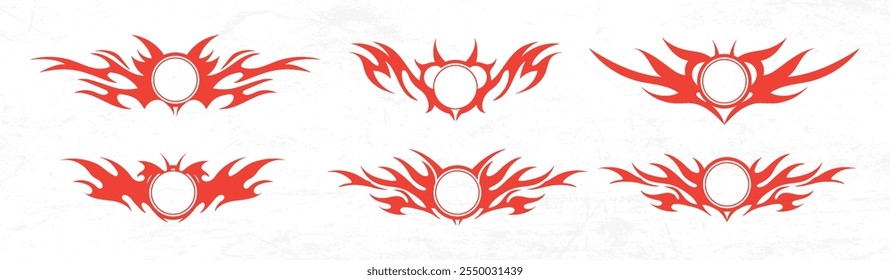 trbal contemporary tattoo set design