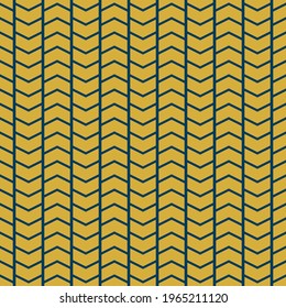 Tread abstract Imitation gold with blue design seamless patterns. A seamless vector background. blue with Imitation gold ornament. Graphic modern pattern. Simple graphic design.