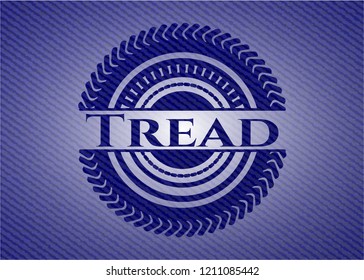Tread jean background