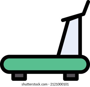 Treadmil Vektorgrafik auf transparentem Hintergrund.Premium-Qualität symmbols.Stroke Vektorsymbol für Konzept und Grafikdesign.
