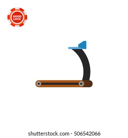 Treadmill Concept Icon