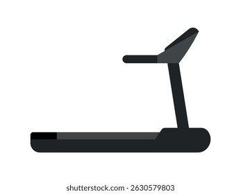 Treadmill device for walking and running vector icon. Vector illustration for fitness and weight loss icon web site and apps design, logo, app, ui