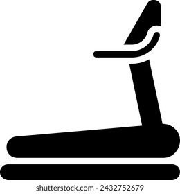 icono de icono de cinta de correr vector de ilustración