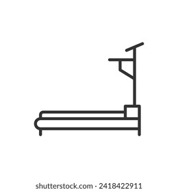 Treadmill Icon Sign Symbol Vector