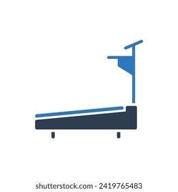 Vector de símbolo de símbolo de icono de Treadmill