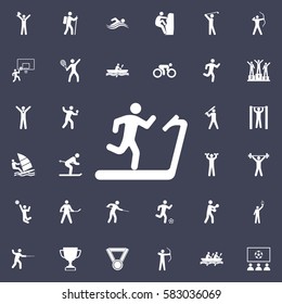Set Linear Icons Popular Sports Vector Stock Vector (Royalty Free ...