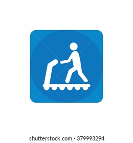 Treadmill Icon Vector