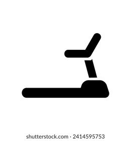 Treadmill Icon Vector Design Template