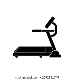 icono de la cinta de correr, símbolo de señal del vector de la cinta de correr