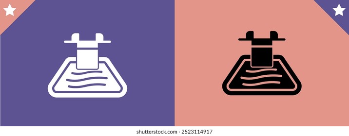 Treadmill icon vector sign symbol for design
