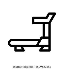 Treadmill Icon Vector Symbol Design Illustration
