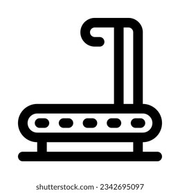 treadmill icon for your website, mobile, presentation, and logo design.