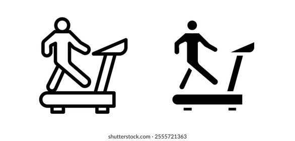 Treadmill icons for web ui designs
