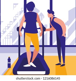 Treadmill machine design