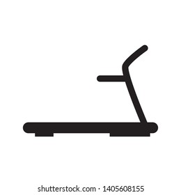 Treadmill Machine Icon- Vector Illustration