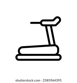 Treadmill Outline Icon. Treadmill Icon