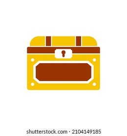 Treasure Box Icon Design Template Vector