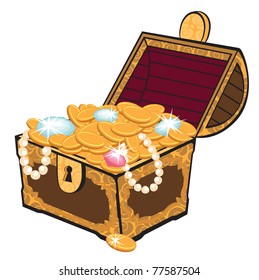 5,536 Diamonds treasure chest Images, Stock Photos & Vectors | Shutterstock