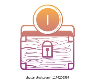 treasure chest box icon
