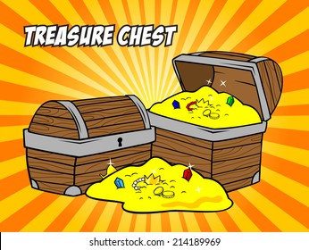 treasure chest cartoon