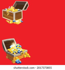 Treasure Chest Of Gold Vector Illustration, Vector Gold, Vector Illustration, Treasure PNG and Vector with Transparent Background Download
 
