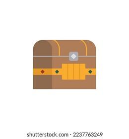 the treasure chest icon is suitable for your web, apk or project with a medieval theme