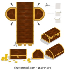 Treasure Chest Packaging Box Design