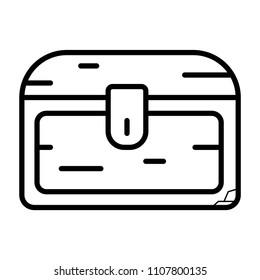 Treasure chest storage box