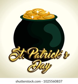 treasure coins saint patrick day