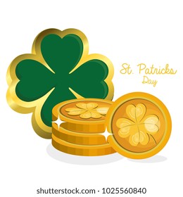 treasure coins saint patrick day