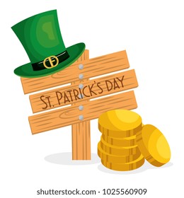 treasure coins saint patrick day