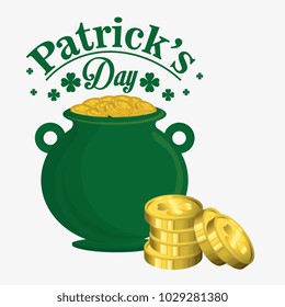 treasure coins saint patrick day