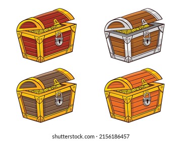 Treasure icon. Vector illistration eps10