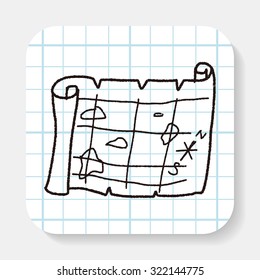 Treasure Map doodle