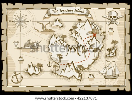 Similar – Pirate Paper Ship | Adventure Vacation