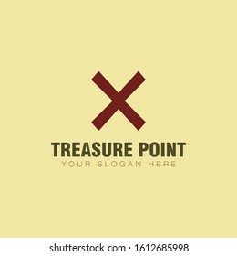 Treasure Point Logo Template - eps AI Compatible