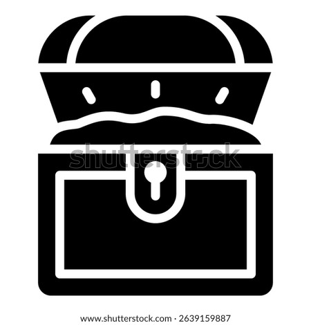 Treasure Simple Vector Icon Collection