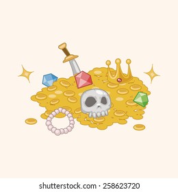treasure theme elements