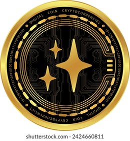treasure-magic coin vector illustrations. 3d illustration. vector coins.
