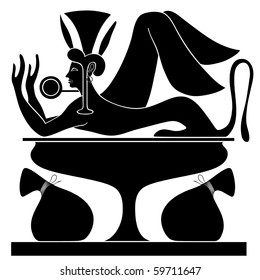 Treasurer - mythical creatures of ancient Egypt