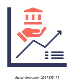 Treasury Icon Element For Design