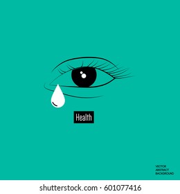 Treatment of eyes. Drops of the eyes