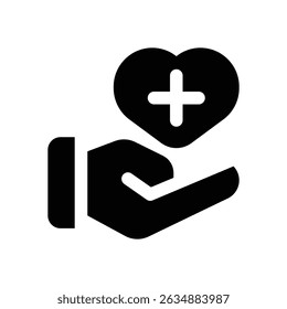 icono de glifo de tratamiento. Icono de Vector fuerte y sólido para Sitios web, interfaces móviles, presentaciones y marca visual. Alta calidad y fácil de editar.