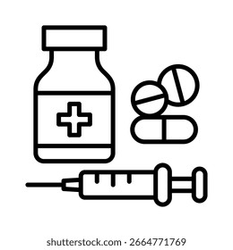 Treatment Icon Element for Design