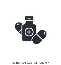 treatment icon. vector.Editable stroke.linear style sign for use web design,logo.Symbol illustration.