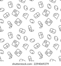 Treatment Seamless Pattern for Printing and Wrapping 