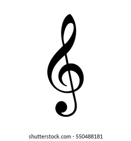 Treble clef.